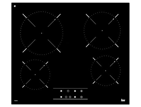 Placa Flex de Vitrocerámica TEKA TZ 6415 (Eléctrica - 60 cm - Negro)