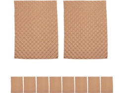 Papel Kraft Ondulado, 50 Hojas, 39x29 Cm, Embalaje De Amortiguación Ecológico