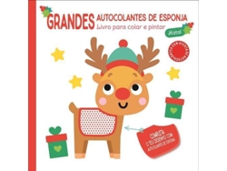 Libro Rena - Grandes Autocolantes de Esponja (Portugués)