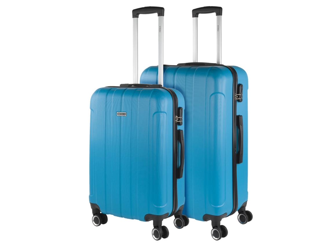 Juego De Maletas Rígidas Abs ITACA Havel turquesa (48X73x28 Cm - 91L)