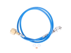 Adaptador De Manguera Para Recarga De Cilindro De Co2 De 50 Pulgadas, Acero Inoxidable, Latón, Azul W21.8-14 Tr21-4