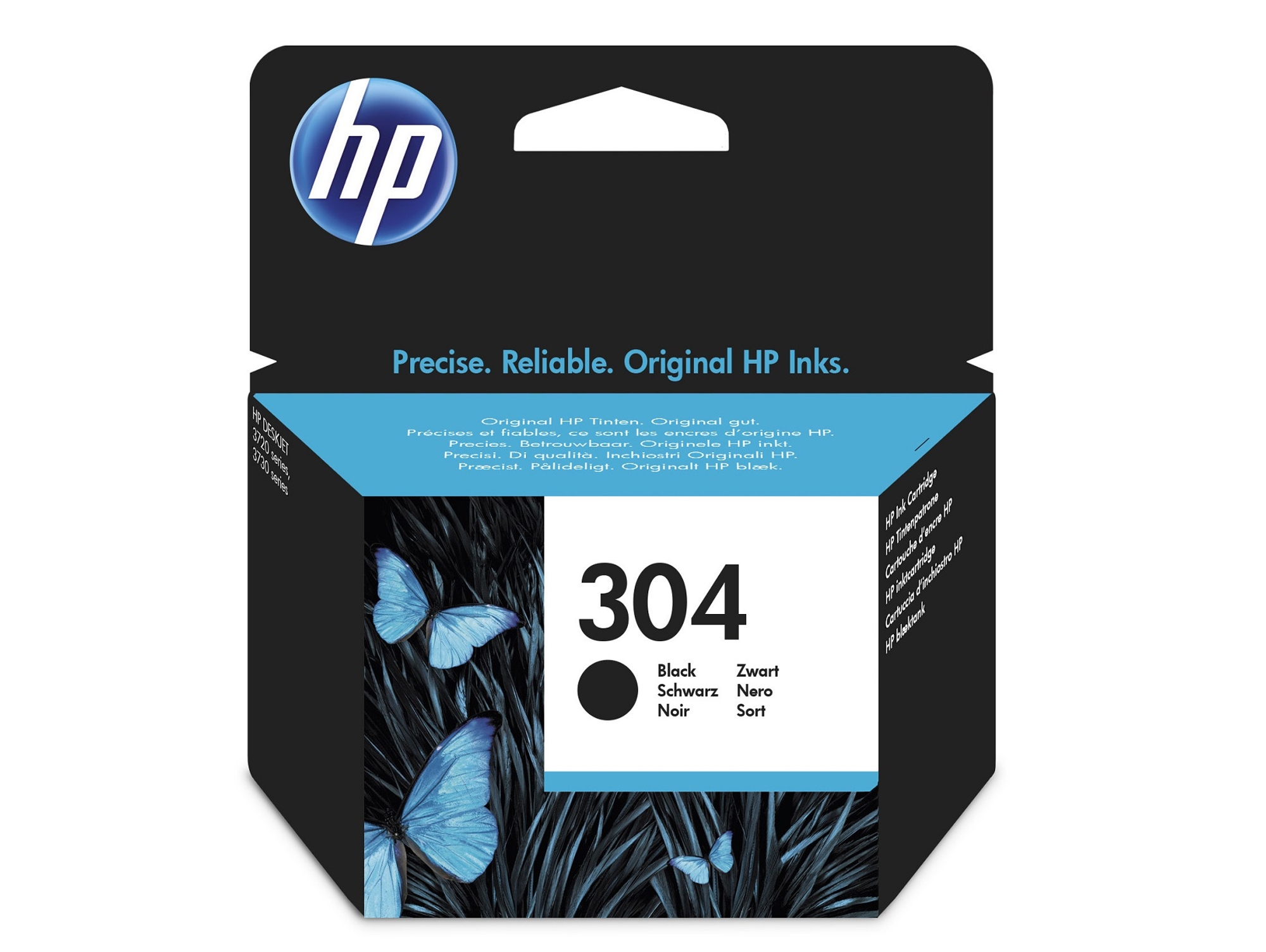 Cartucho de tinta Original HP 304 negro N9K06AE