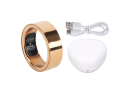Anillo Inteligente Hr214 Gold, Monitor De Sueño, Contador De Pasos, Ip68, Rastreador De Salud, Fitness 17