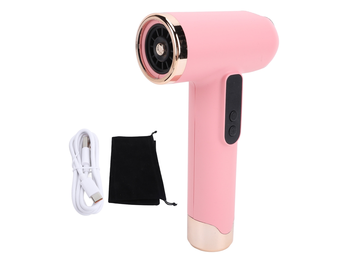 Secador De Pelo Inalámbrico Con Carga Usb, 100.000 Rpm, 200 W, Portátil Y Silencioso, Para Uso En El Hogar Y El Dormitorio.