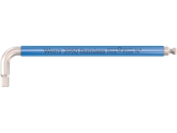 Multicolour Llave acodada imperial, acero inox 3950 SPKL Hex-Plus 3/8" azul WERA 05022858001