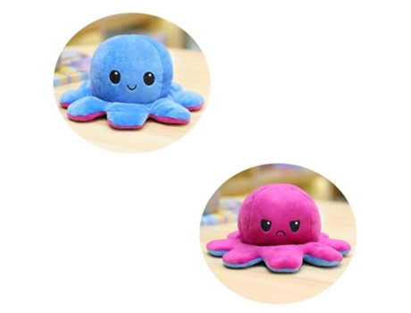 Muñeca de Peluche de Niño de Doble Cara T
