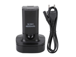 Baterías Recargables Con Cable De Carga Para Xbox 360 Slim 4800mah 3.7v (enchufe De 100-240v)