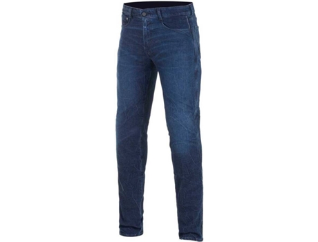 Pantalones para Hombre ALPINESTARS Copper V2 Plus Regular Azul para Motociclismo (28)