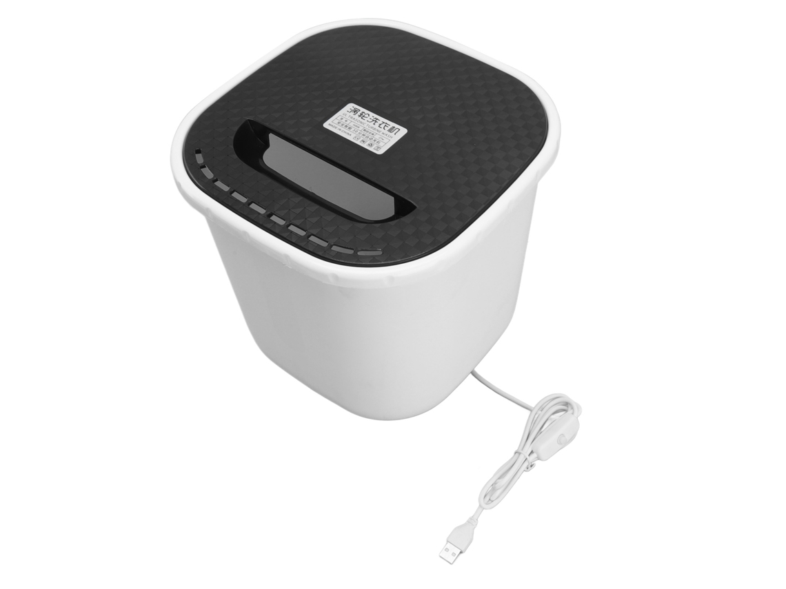 Minilavadora De 6 Litros Con Rotación En Sentido Horario Y Antihorario, Alimentación Usb, Apagado Automático, Lavadora Portátil Para Ropa Íntima.