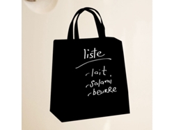 Pegatina de Pared de Pizarra Bolsa de Compras AMBIANCE STICKER