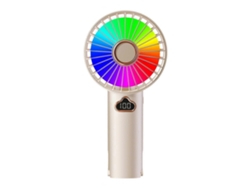 Mini Ventilador Portátil De 25-26 Cm, Ventilador Portátil Recarregável Puw0776