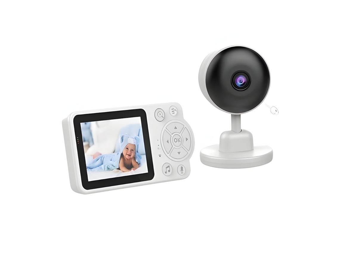 Intercomunicador Para Bebé C3 Brancovídeo 2.8 Szsmart