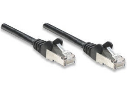 Cable INTELLINET (RJ45 - 20 m - Negro)