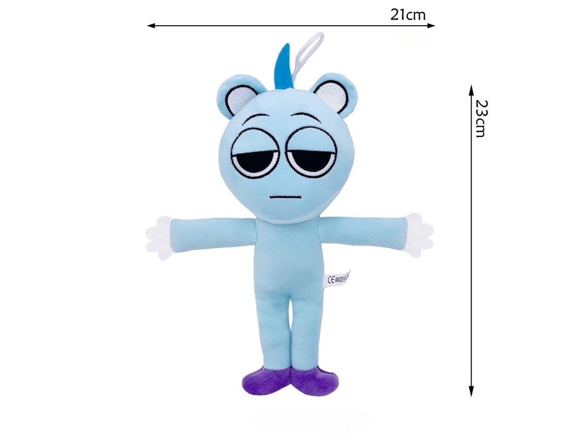 Peluche Sprunki De Rhythm Box - Incredibox N.º 42, 23 X 21 Cm, 50 G