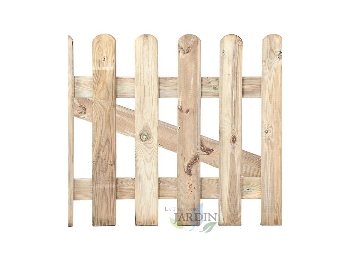 Puerta Clásica de Madera Jardin 120 X 100 Cm SUINGA