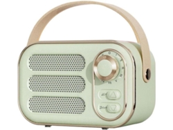 Mini Radio Bluetooth Con Efecto Estéreo Retro De 360° Y Caja De Decoración Para El Hogar