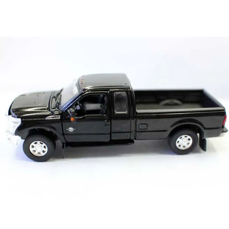 (Negro) Coche de juguete y maquetas de juguete de aleación metálica a escala 1:64