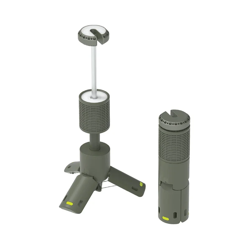 Luz De Camping Retráctil De 10 000 Mah Para Senderismo, Pesca Y Tiendas De Campaña. Incluye Trípode Magnético.
