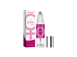 Perfume en roll-on North Moon Lady Charm con aroma a rosas frescas, elegante y de larga duración.