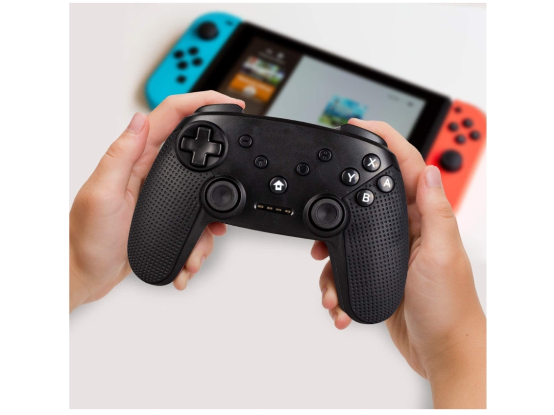 Mando Nintendo Switch Pro ENZONS (Bluetooth - Negro)