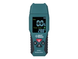 Medidor De Humedad De Madera De Bolsillo Con Agujas, Detector De Humedad Lcd, 4 Modos.