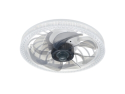 Bj-ventilador De Teto Com Luz Led E27, Controle Remoto, Velocidade E Brilho Ajustáveis Para Quarto E Sala