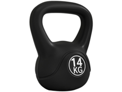 Pesa Rusa De 14 Kg Rellena De Arena, Antideslizante, Negra.