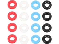 8 pares de soportes de silicona antideslizantes para gafas Rosewell, ganchos para las orejas, diseño sencillo, para trabajo, ejercicio y oficina.