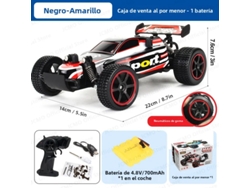 (Rojo) Coche teledirigido de alta velocidad, velocidad 20 km/h