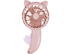 Ventilador De Escritorio Usb Mini Ventilador Portátil Presión Manual Sin Pilas Diseño Dibujos Animados