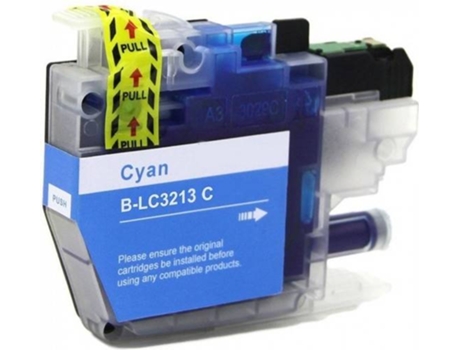 Cartucho para Brother LC3213 / LC3211 Cian (LC3213C)