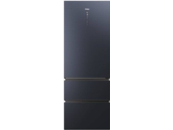 Frigorífico Combi HAIER HTW7720ENMB (No Frost - 201 cm - 483 L - Negro)