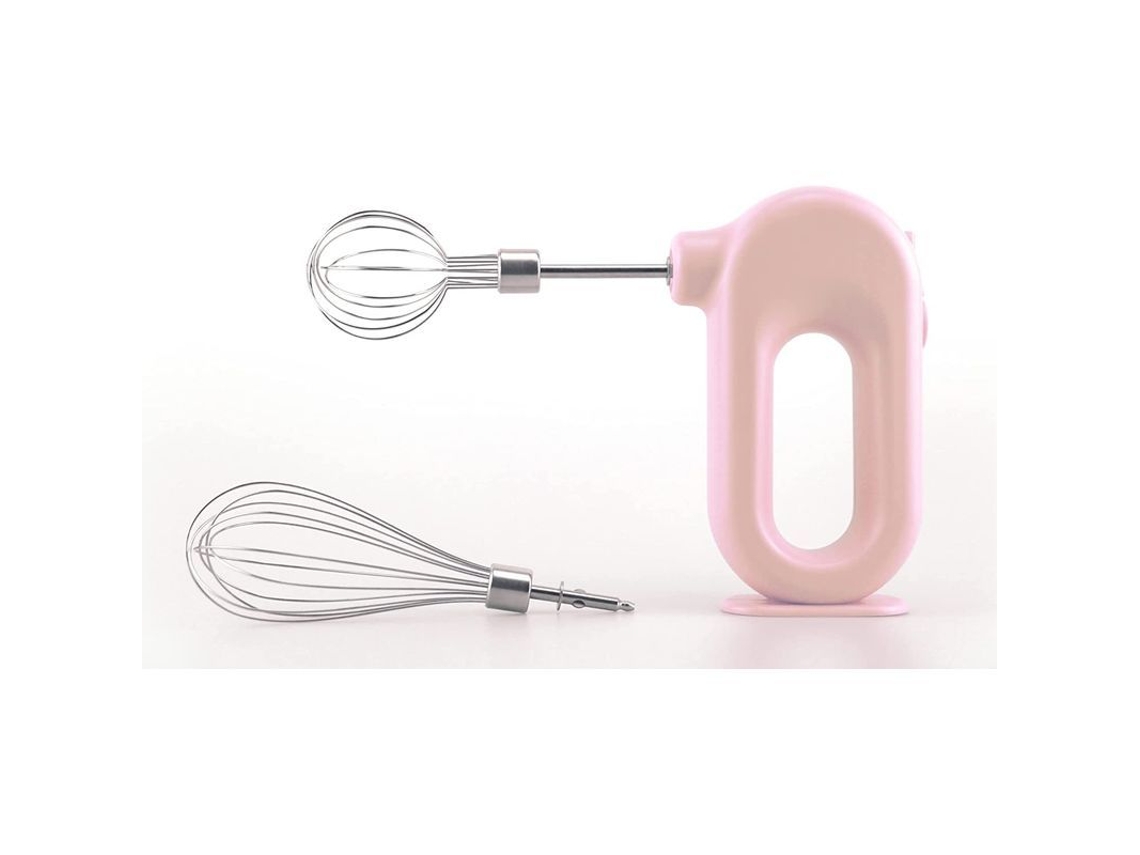 Mini Batidora Eléctrica Inalámbrica Para Cocina, Recargable Por Usb, Con 2 Varillas Y 4 Velocidades.