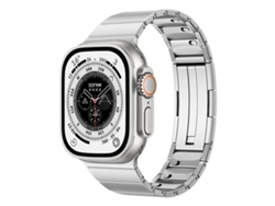 Correa para Apple Watch de 46/49/45/44 mm - Acero inoxidable con liberación rápida y cuenta única