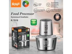 Moedor de Carne MDUG, inox, multifuncional, 3L