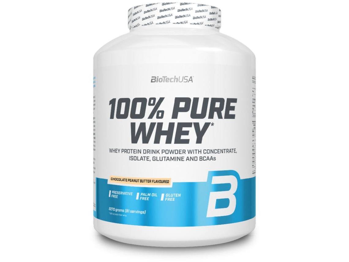 100% Pure Whey 2270 Gr Chocolate - Cacahuete