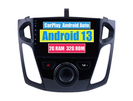 Autoradio Multimedia ROVERONE para Ford Focus 3 Mk 3 2011 - 2019 CarPlay Android Coche Radio Bluetooth Navegación