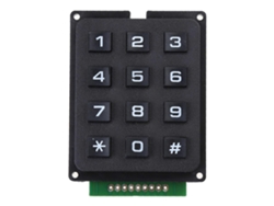 Placa MCU con teclado 3x4, módulos de teclado de 12 teclas, pulsador 3x4, teclado externo, matriz de botones Everley891