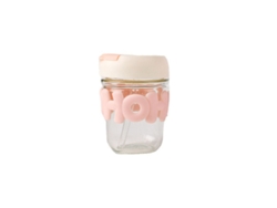 Vasos de agua de verano vasos de gran valor vasos de cristal portátiles para niños vaso de café gratis vaso con pajita