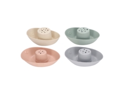 Bjww-4 Peças De Barcos Empilháveis Para Banho, Brinquedos Flutuantes Educativos Interessantes Para Pré-escolares