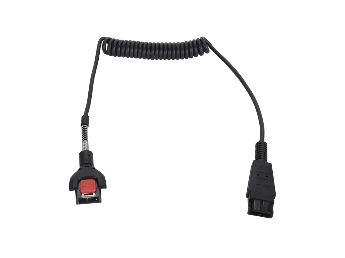 Cable Adaptador En Espiral Para Auriculares Con Escáner De Código De Barras Wt41no Hs2100