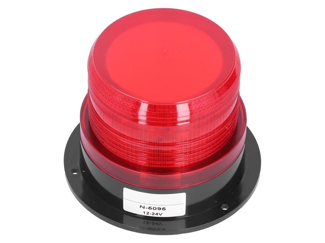 Luz Estroboscópica Led Impermeable Para Advertencia En Automóviles, Camiones Y Autobuses Escolares - Roja
