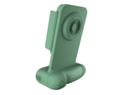 Empuñadura de cámara para smartphone, soporte de carga inalámbrica de 15 W, empuñadura magnética giratoria, compatible con control remoto Bluetooth para tomar y disparar fotos.