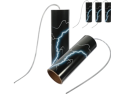 Juego de 5 Thundersticks: Tubo Tormentoso, Generador de Ruido con Resorte para Enseñanza de Música y Fiestas.