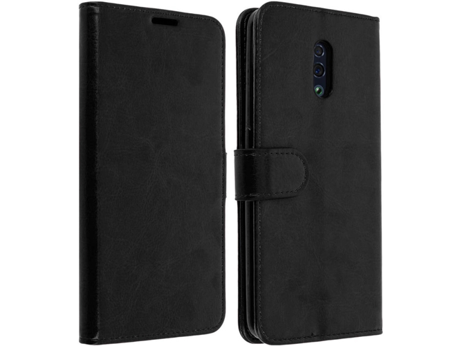Funda Oppo Reno AVIZAR Wallet Negro