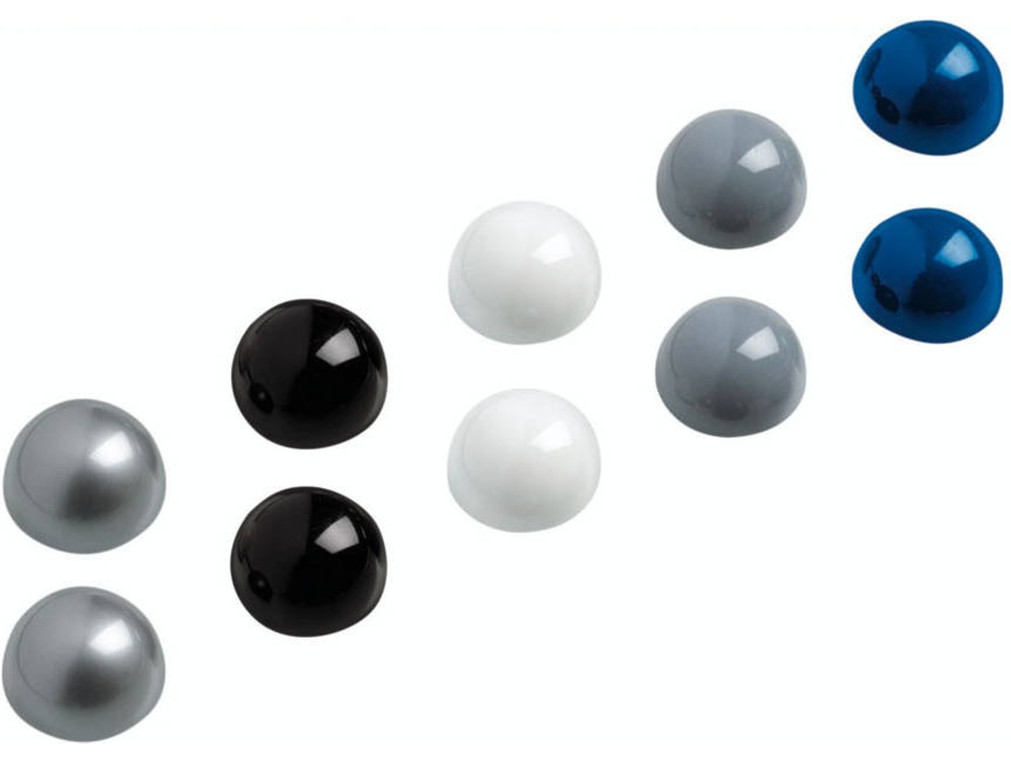 Conjunto de 10 Imanes MAUL 6166099 (Multicolor - 20mm)