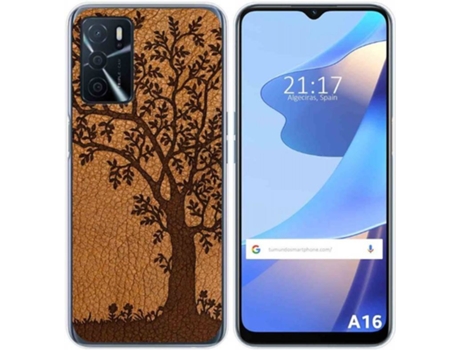Carcasa Oppo A16 / A16s TUMUNDOSMARTPHONE Cuero 03
