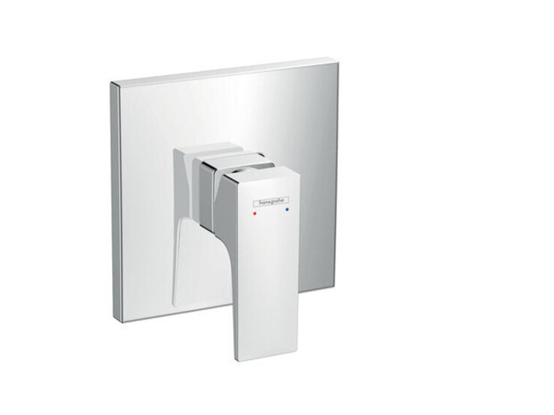 mezclador monomando de ducha Metropol de HANSGROHE oculto, mango de palanca, Color: cromado