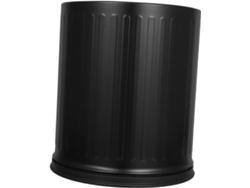 Papelera Metálica De Doble Capa Sin Tapa Para Baño, Dormitorio U Oficina - Estilo De Diseño