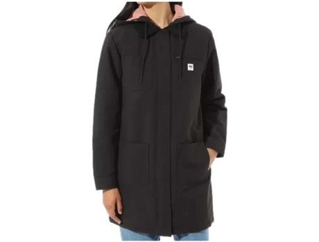 Chaqueta de Hombre VANS Drill Long Chor Poliéster Negro (M)